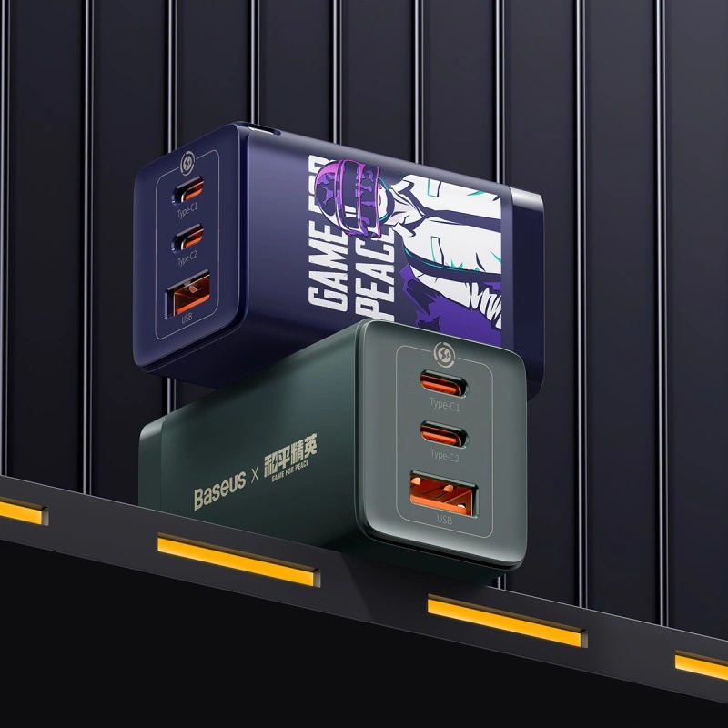 Picture of Baseus  GaN5 Pro 65W Fast Charger Game for Peace 2C+U CN