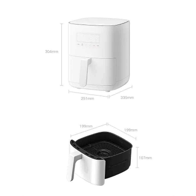 Picture of Xiaomi Mijia Smart Air Fryer 4L is the new smart and economical air fryer Works With Mijia Apps Control