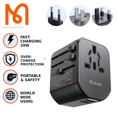 Picture of Mcdodo CP-3471 PD 20W Fast Charging Universal Travel Adapter