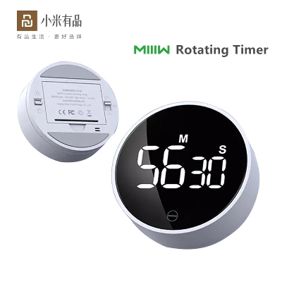 Picture of Xiaomi  Miiiw Rotating Timer Brightness Adjustable Magnetic LED Digital Display Simple Kitchen Cooking Alarm Clock