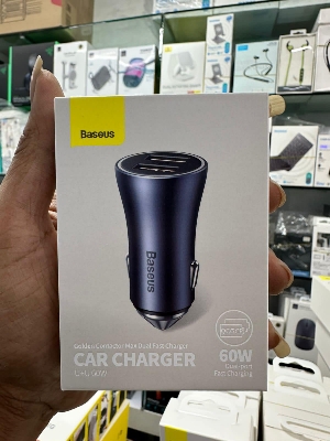 Picture of Baseus 60W Car Charger Quick Charge Dual USB