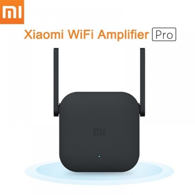 Picture of Xiaomi Mi Pro 300M 2.4G WiFi Amplifier with 2 Antenna - BLACK