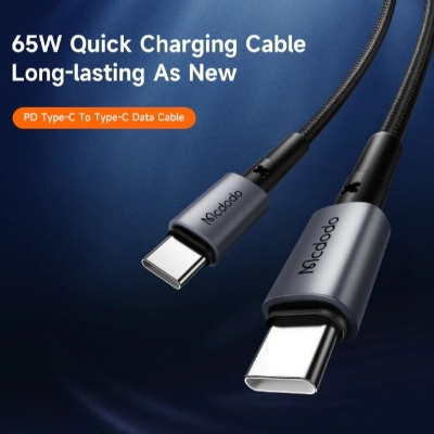 Picture of MCDODO CA-313  65W TYPE-C TO TYPE-C CABLE-1m