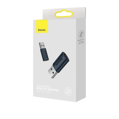 Picture of Baseus Ingenuity Series Mini OTG Adaptor USB 3.1 to Type-C Black