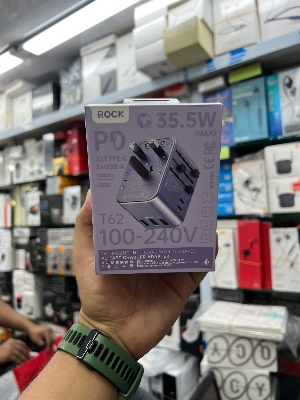 Picture of ROCK 35.5W Travel Multifunctional Plug PD Fast Charger Power Adapter