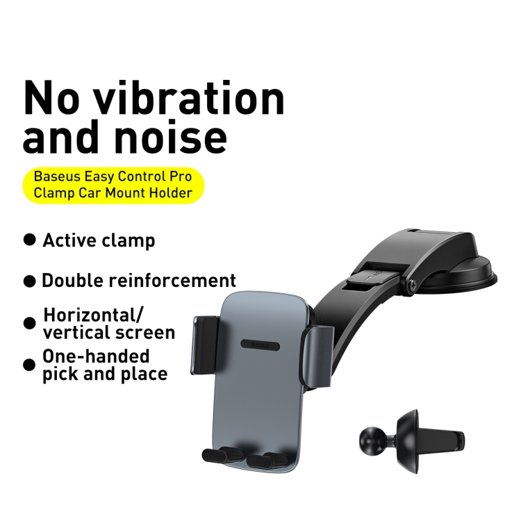 Picture of BASEUS Easy Control Clamp Car Mount Phone Holder for Air Vent/Dashboard