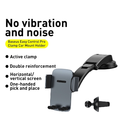 Picture of BASEUS Easy Control Clamp Car Mount Phone Holder for Air Vent/Dashboard