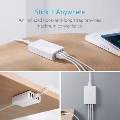 Picture of Anker PowerPort 5 Lite 25W 5-Port USB Wall Charger