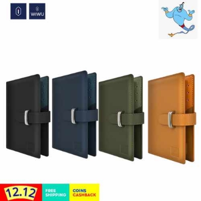 Picture of WiWU Am-bassador P-assport Wallet for Cards Papers Airline Tickets with Many Compartments