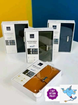 Picture of WiWU Am-bassador P-assport Wallet for Cards Papers Airline Tickets with Many Compartments