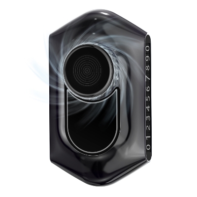 Picture of WIWU Wi-AR002 Solar Car Rotating Aromatherapy Diffuser(Black)