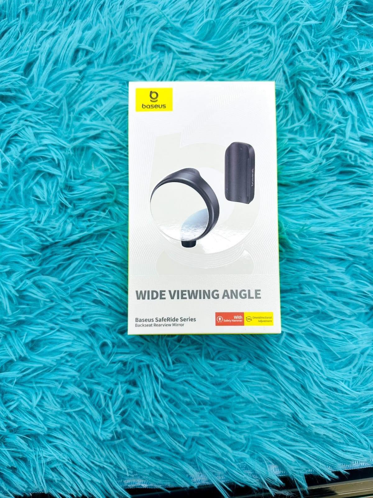 Picture of BASEUS Blind Spot Mirror For Car Backseat Rearview Mirror  With Safety Hammer Wide Viewing Angle