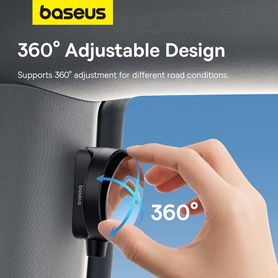 Picture of BASEUS Blind Spot Mirror For Car Backseat Rearview Mirror  With Safety Hammer Wide Viewing Angle