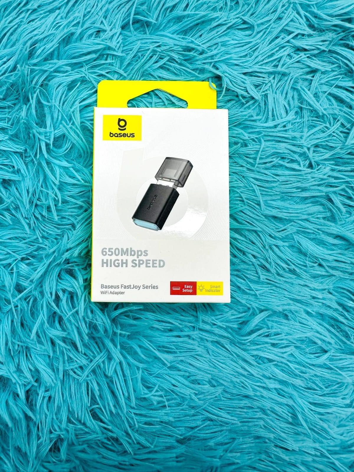 Picture of Baseus WiFi Adapter 650Mbps Dual Band FastJoy Series Cluster Black