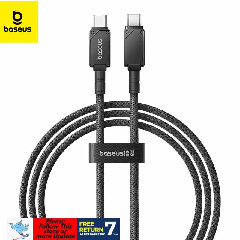 Picture of BASEUS Cable Type-C to Type-C 100W Premium Unbreakable Series 1m Fast Charging Braided Data Cable