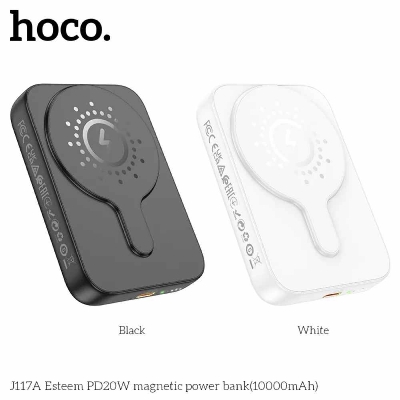 Picture of HOCO J117A Magnetic Wireless Fast Charging Power Bank 10000mAh