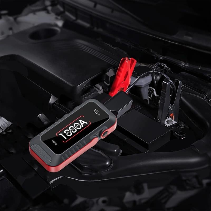 Picture of WiWU 1000A 10000mah Car Power Inverter 12V Multi Function USB Car jump adapter JS001
