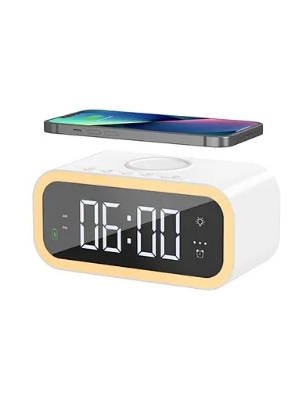 Picture of WiWU 2 in 1 wireless charger& alarm