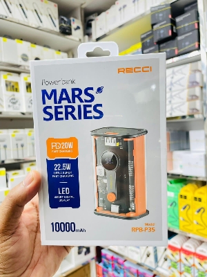 Picture of RECCI  RPB-P35 10000mAh Fast Charging Power Bank