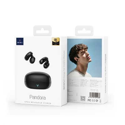 Picture of WIWU T17 PandoraTWS Wireless Bluetooth Earphone(Black)