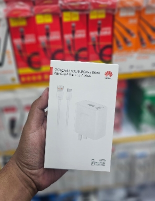 Picture of Max 66W Huawei Super Fast Type C Quick Charger Adapter with Type C Cable