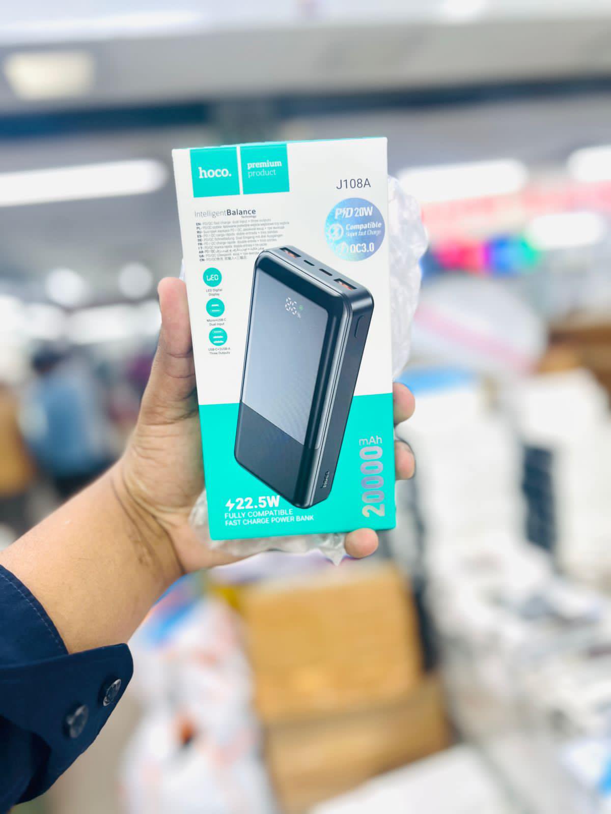 Picture of hoco J108A Universe 22.5W Fully Compatible Power Bank 20000mAh