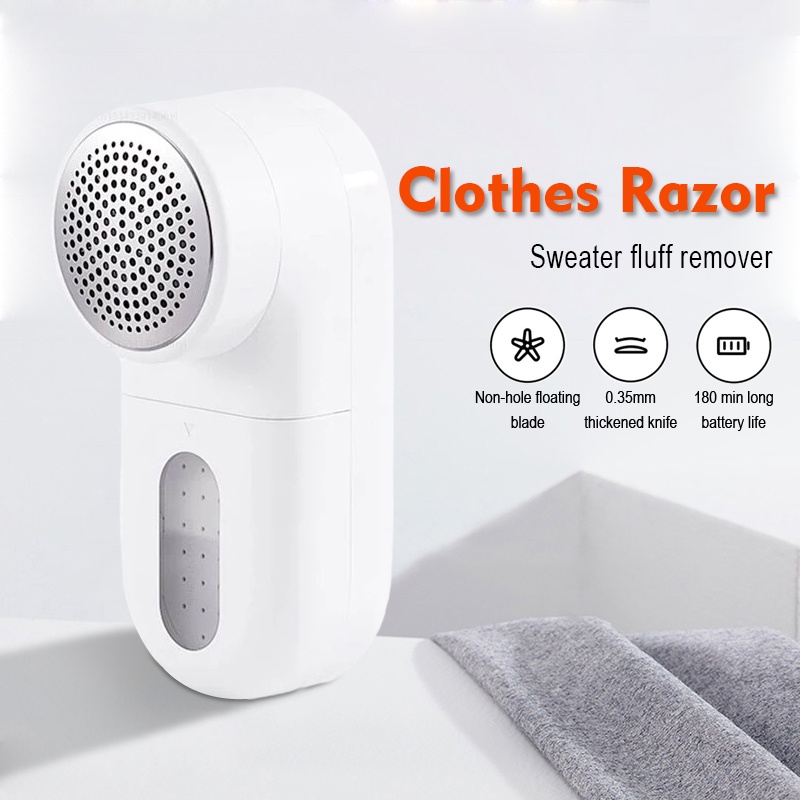 Picture of Xiaomi Mijia Lint Remover Clothes Tools Fuzz Pellet Trimmer Machine Charge Fabric Shaver Removes for Clothe Spools Removal