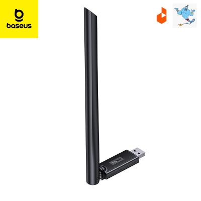 Picture of BASEUS FastJoy Series WiFi Wireless Network Adapter 150Mbps Cluster External Antenna - Black