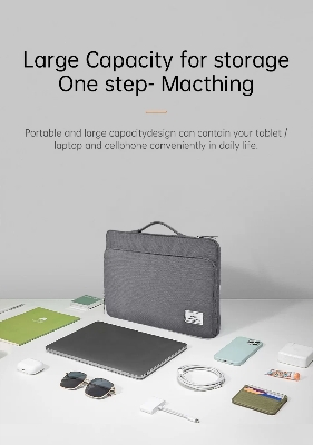 Picture of WiWU ORA 450D Polyester Waterproof Laptop Sleeve for 14  Inch