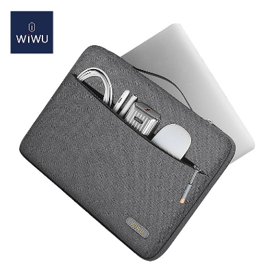 Picture of WIWUI PILOT WATER RESISTANT LAPTOP SLEEVE CASE 14 inch-grey