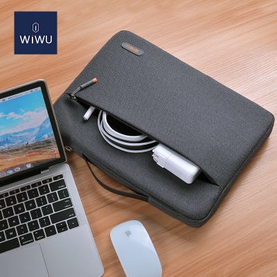 Picture of WIWUI PILOT WATER RESISTANT LAPTOP SLEEVE CASE 14 inch-grey