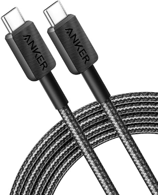 Picture of Anker 60w 322 USB-C to USB-C Cable 6ft Braided