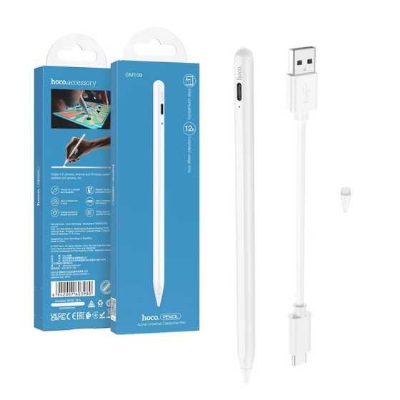 Picture of HOCO Active Universal Capacitive Pen Smooth GM109 White