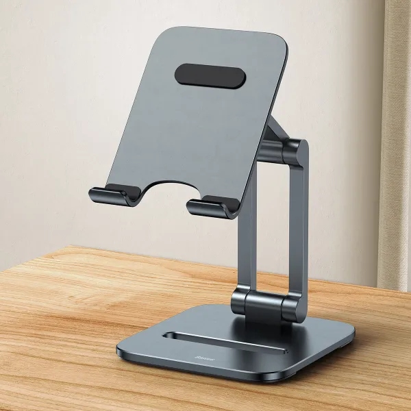 Picture of BASEUS Desktop Biaxial Foldable Metal Stand Aluminum Alloy For Mobile Tablet LUSZ000013