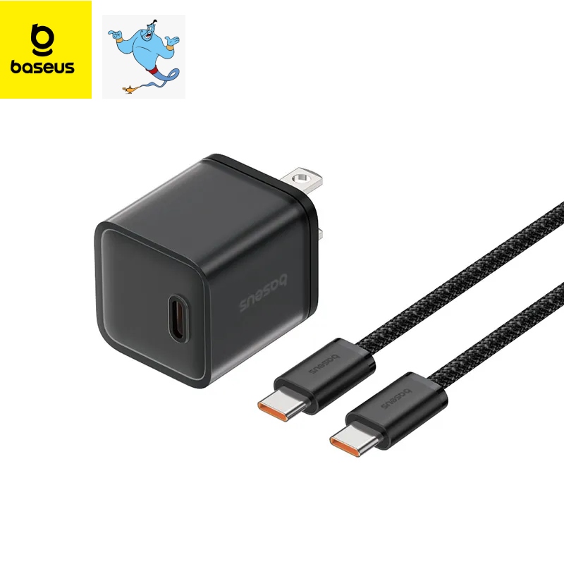 Picture of Baseus Charger 30W GAN5S For Apple 15 Pro Max 15 Pro 15 With Type-c to Type-c Cable -P10162505113-01
