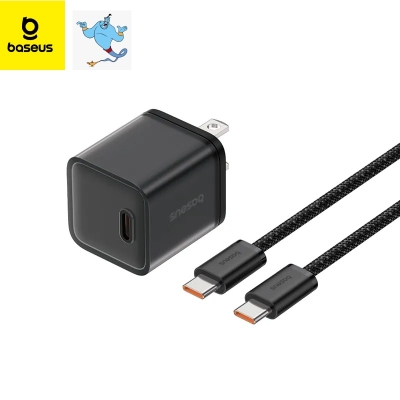 Picture of Baseus Charger 30W GAN5S For Apple 15 Pro Max 15 Pro 15 With Type-c to Type-c Cable -P10162505113-01