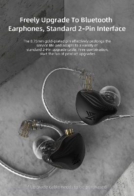 Picture of KZ ZEX Earphones with Electrets and Dynamic Drivers