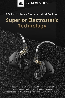 Picture of KZ ZEX Earphones with Electrets and Dynamic Drivers