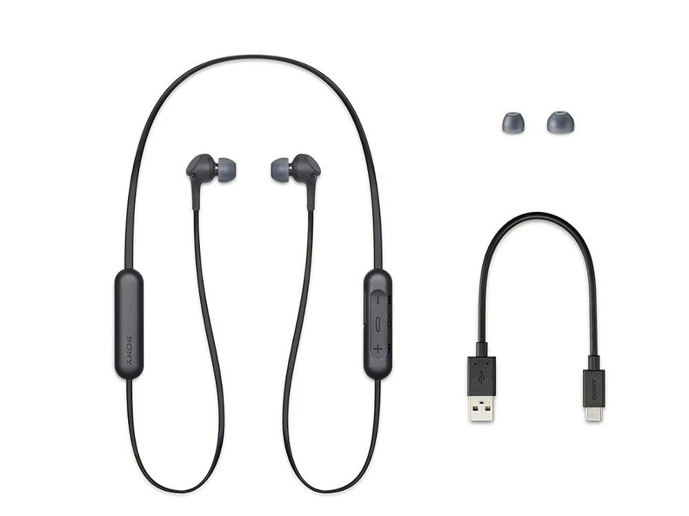 Picture of SONY Wi-Xb400 Wireless In-Ear Extra Bass Headphones with Bluetooth Quick Charge 12mm Drivers