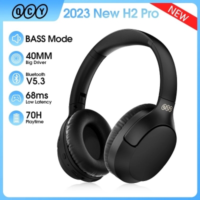 Picture of Qcy H2 Pro 43dB hybrid Active Noice Cancellation Overhead Headphones