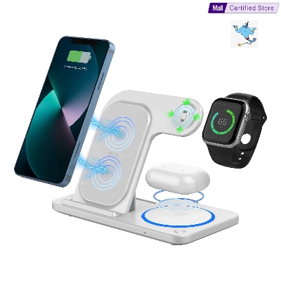 Picture of WiWU Wi-W020 Foldable 3 in 1 Wireless Charger