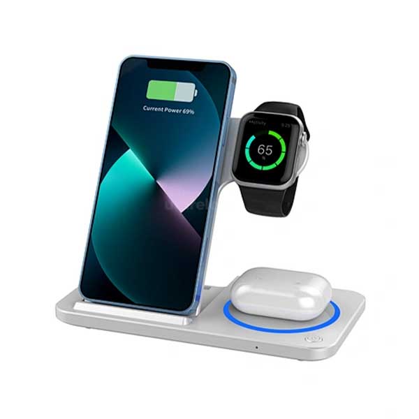 Picture of WiWU Wi-W020 Foldable 3 in 1 Wireless Charger