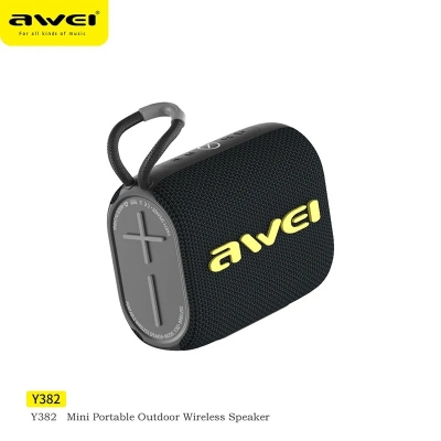 Picture of Awei Y382 TWS Wireless Bluetooth Speaker Super Clear Sound Long Life Battery Waterproof IPX7