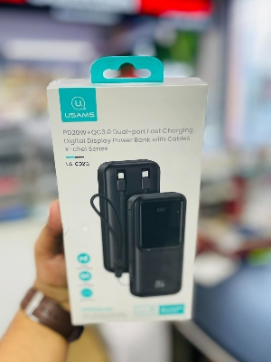 Picture of USAMS US-CD212 20000mah PD 20W+QC3.0 Dual-Port Digital Display Fast Charging Power Bank