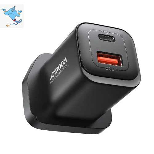 Picture of Joyroom JR-TCF08UK | 30W PD Fast Charger | Dual Ports (Type-C & USB)