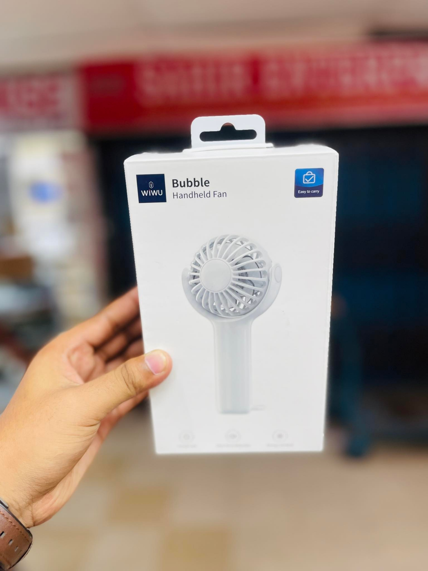 Picture of WiWU Bubble Wi-FS08 Handheld Fan