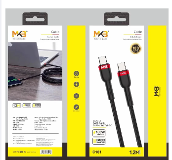 Picture of MKB C101 TYPEC -TYPEC 100W / FAST Cafule cable-1.2m