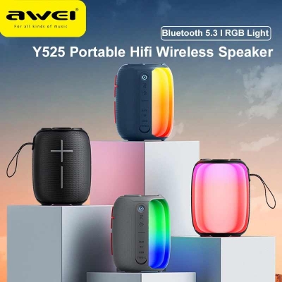 Picture of Awei Y525 Portable Wireless Outdoor Speaker with RGB Lights