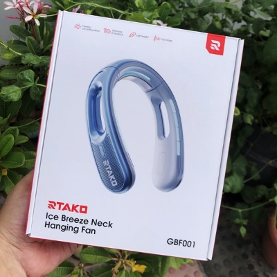 Picture of RTAKO GBF001 4000mah Ice Breeze Neck Hanging Fan