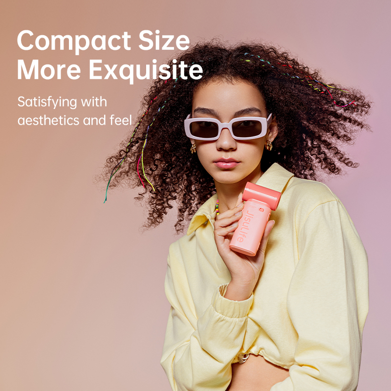 Picture of For JISULIFE Mini Portable Fan Life 9 With 5 Gears Strong Wind 3600mAh Handheld Small Fan USB Rechargeable Personal Fans